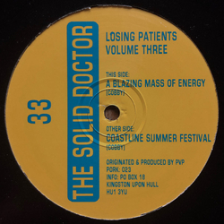 The Solid Doctor Losing Patients Volume Three Vinyl 12" USED