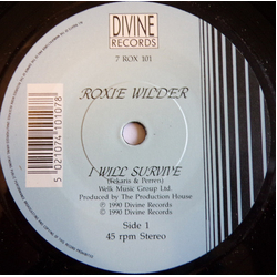 Roxie Wilder I Will Survive Vinyl 7" USED