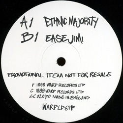 Nightmares On Wax Ethnic Majority b/w Ease Jimi Vinyl 12" USED
