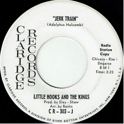 Little Hooks / The Kings (13) Jerk Train Vinyl 7" USED