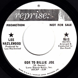 Lee Hazlewood Ode To Billie Joe / Charlie Bill Nelson Vinyl 7" USED