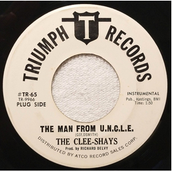 The Clee-Shays The Man From U.N.C.L.E. / Dynamite Vinyl 7" USED
