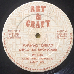 Ranking Dread Disco E.P. Showcase Vinyl 12" USED