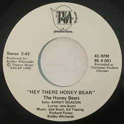 The Honey Bears Get Hot / Hey There Honey Bear Vinyl 7" USED