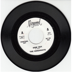 The Hideaways (6) Hide Out Vinyl 7" USED