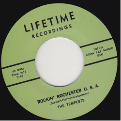 The Tempests Rockin' Rochester U.S.A / Lemon Lime Vinyl 7" USED