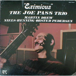 The Joe Pass Trio Eximious Vinyl LP USED