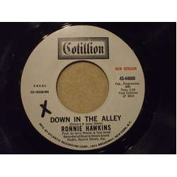 Ronnie Hawkins Down In The Alley Vinyl 7" USED