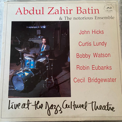 Abdul Zahir Batin / The Notorious Ensemble Live At The Jazz Cultural Theatre Vinyl LP USED