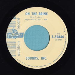 Sounds Incorporated On The Brink Vinyl 7" USED