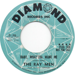 Link Wray And His Ray Men Baby, What'cha Want Me / Walkin' Down The Street Called Love Vinyl 7" USED
