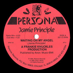 Jamie Principle Waiting On My Angel Vinyl 12" USED