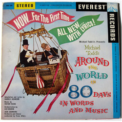 Jack Saunders Orchestra / Jack Saunders Chorus Around The World In Eighty Days In Words And Music Vinyl LP USED