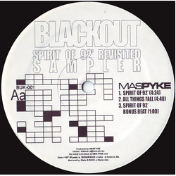 Maspyke Spirit Of '92 Revisited (Sampler) Vinyl 12" USED