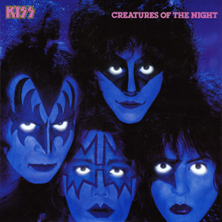 Kiss Creatures Of The Night Vinyl LP USED
