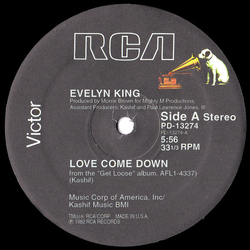 Evelyn King Love Come Down Vinyl 12" USED