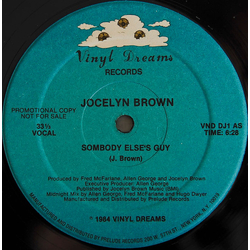 Jocelyn Brown Somebody Else's Guy Vinyl 12" USED