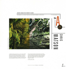 Chris Watson / Georgia Rodgers Notes From The Forest Floor​ / ​Line Of Parts Vinyl LP USED