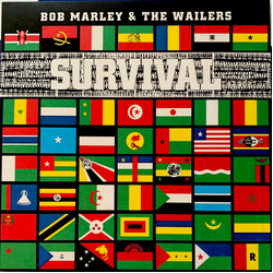 Bob Marley & The Wailers Survival Vinyl LP USED