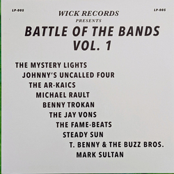 Various Wick Records Presents - Battle Of The Bands Vol. 1 Vinyl LP USED