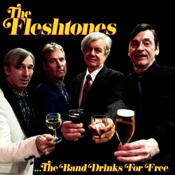 The Fleshtones The Band Drinks For Free Vinyl LP USED