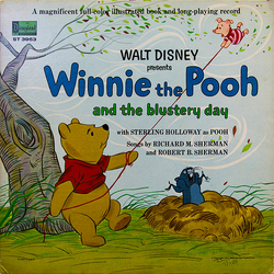Sterling Holloway Winnie The Pooh And The Blustery Day Vinyl LP USED