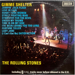 The Rolling Stones Gimme Shelter Vinyl LP USED