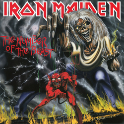 Iron Maiden The Number Of The Beast Vinyl LP USED