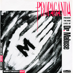 Propaganda The Nine Lives Of Dr. Mabuse Vinyl 7" USED