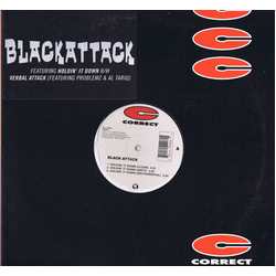 Black Attack Holdin' It Down / Verbal Attack Vinyl 12" USED