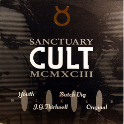 The Cult Sanctuary MCMXCIII Mixes Vinyl 12" USED