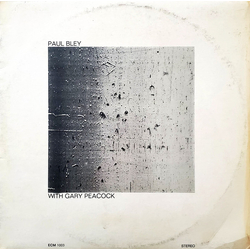 Paul Bley / Gary Peacock Paul Bley With Gary Peacock Vinyl LP USED