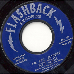Betty Harris I'm Evil Tonight Vinyl 7" USED