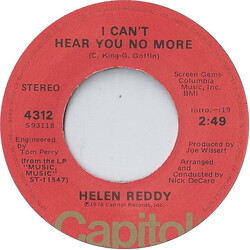 Helen Reddy I Can't Hear You No More Vinyl 7" USED