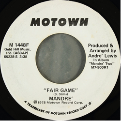 Mandré Fair Game Vinyl 7" USED