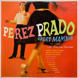 Perez Prado Great Mambos, And Other Latin American Favorites Vinyl LP USED