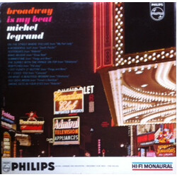 Michel Legrand Broadway Is My Beat Vinyl LP USED