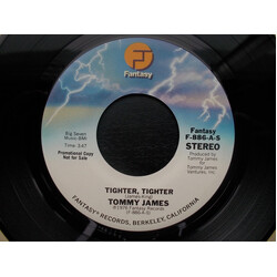 Tommy James Tighter, Tighter USED VINYL 7INCH 45 RPM PROMO STEREO MONO