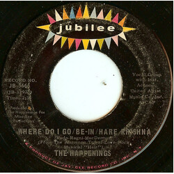 The Happenings Where Do I Go / Be-In / Hare Krishna Vinyl 7" USED