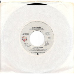 Chaka Khan Got To Be There Vinyl 7" USED