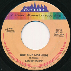 Lighthouse (2) One Fine Morning Vinyl 7" USED