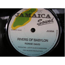 Ronnie Davis / Dillinger Rivers Of Babylon / Crucial In A Babylon USED VINYL 7INCH SINGLE