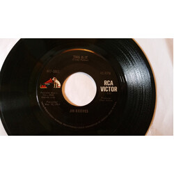 Jim Reeves This Is It/Is It Really Over? USED VINYL 7INCH 45 RPM SINGLE