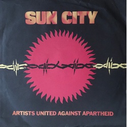 Artists United Against Apartheid Sun City Vinyl 7" USED