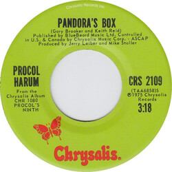 Procol Harum Pandora's Box USED VINYL 7INCH 45 RPM SINGLE