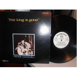 Ronnie McDowell The King Is Gone Vinyl LP USED