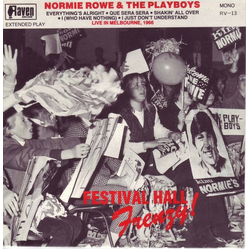Normie Rowe & The Playboys Festival Hall Frenzy! Vinyl 7" USED