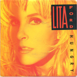 Lita Ford Hungry / Big Gun Vinyl 7" USED