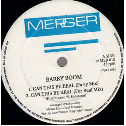 Barry Boom Can This Be Real Vinyl 12" USED