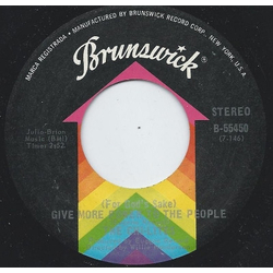 The Chi-Lites (For God's Sake) Give More Power To The People / Troubles A' Comin Vinyl 7" USED